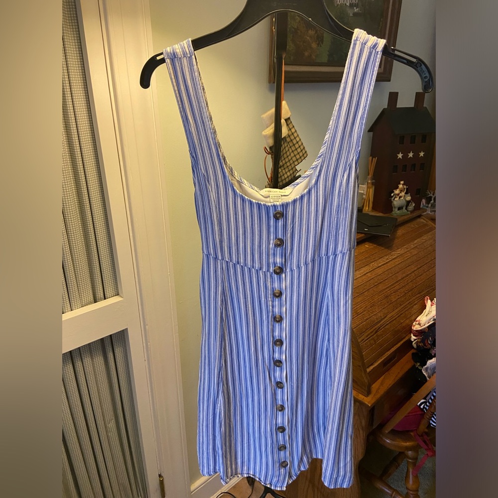 Above knee dress .